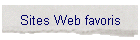 Sites Web favoris