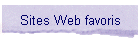 Sites Web favoris