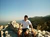10_Babou et le paysage depuis le Kastro.JPG